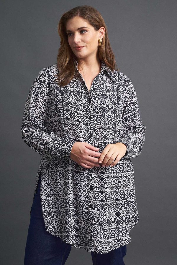 ΠΟΥΚΑΜΙΣΟ PLUS SIZE ΕΜΠΡΙΜΕ